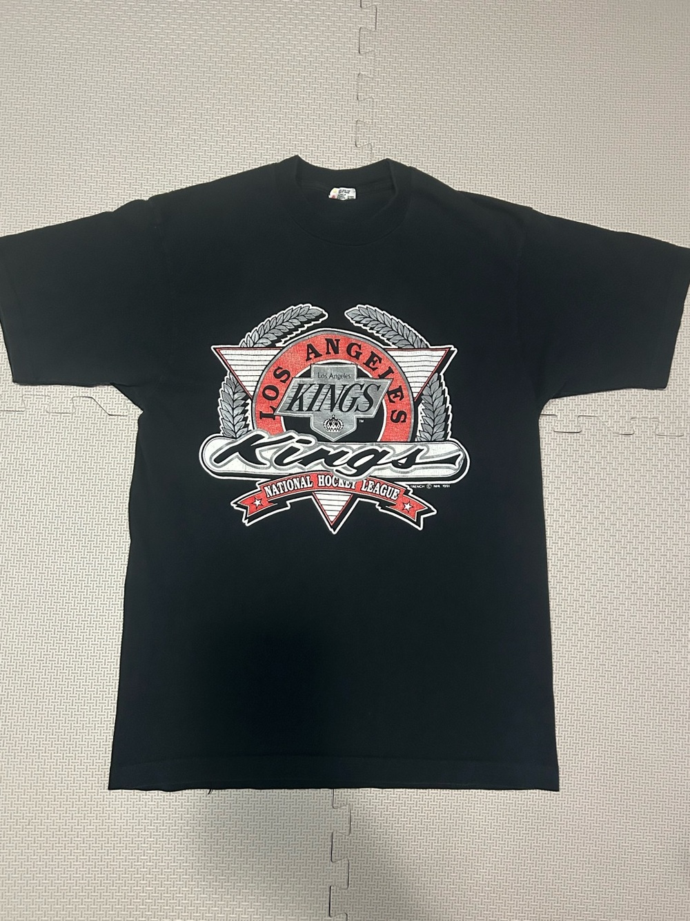 Vintage 1991 Los Angeles Kings NHL shirt single stitch Men’s Small